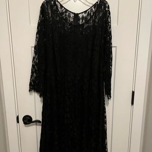 Torrid Black Lace Dress 16
